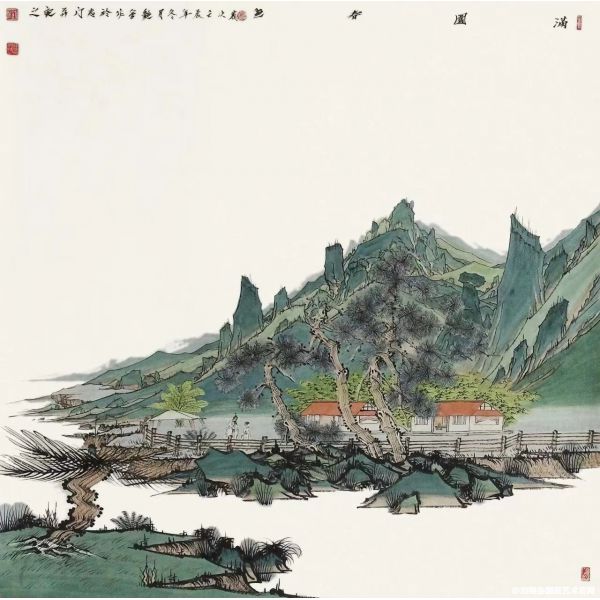 满园春色