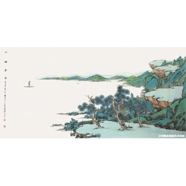 平湖春色