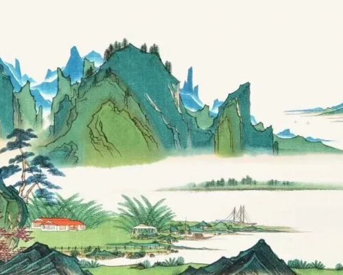 借古而开今——读刘艳会先生新青绿山水作品系列
